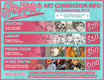 Sabtastic's Commission Rates (August 11-12 only!) by Sabtastic