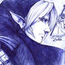 Link and Zelda - Ballpoint Pen