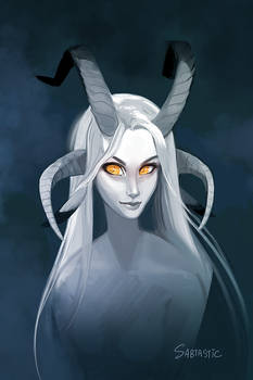 Gray Goat Girl