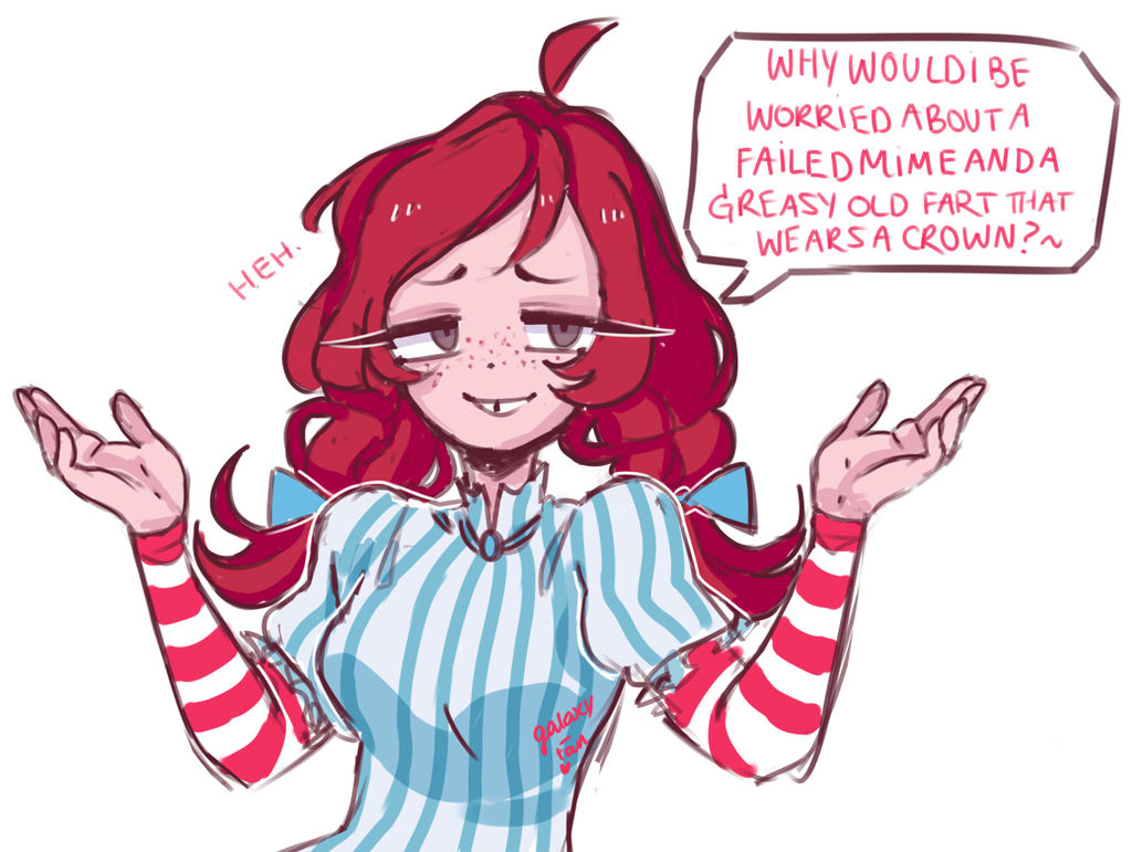 Smug Wendy by galaxytan on DeviantArt