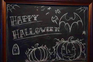 Happy Halloween (CHALK)