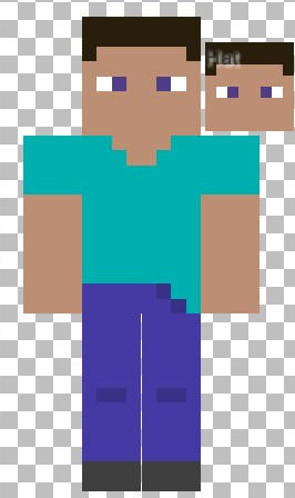 Steve Front View by LordNorm1 on DeviantArt