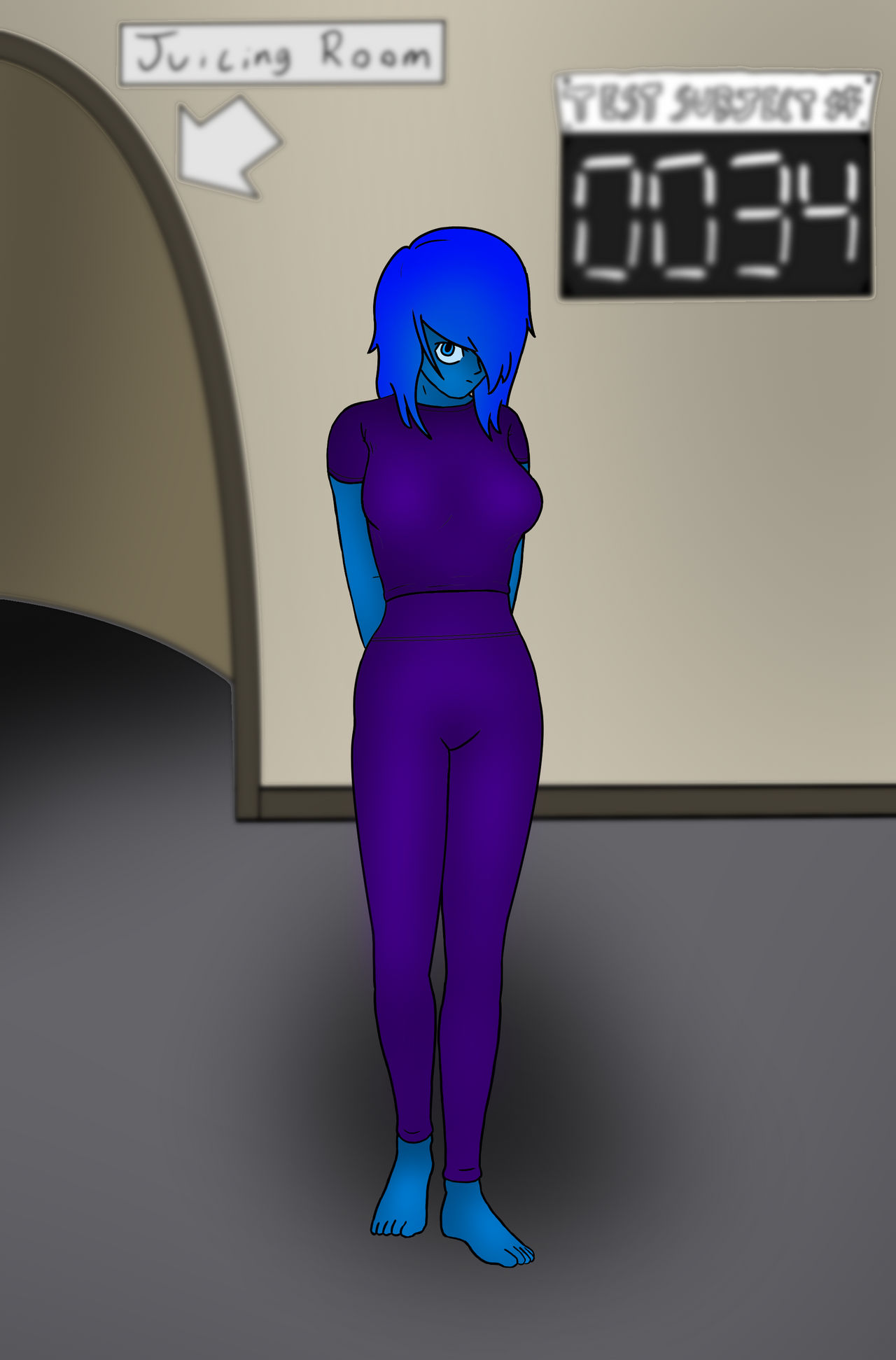 Test Subject Blueberry Inflation 1/5 by 8gv on DeviantArt