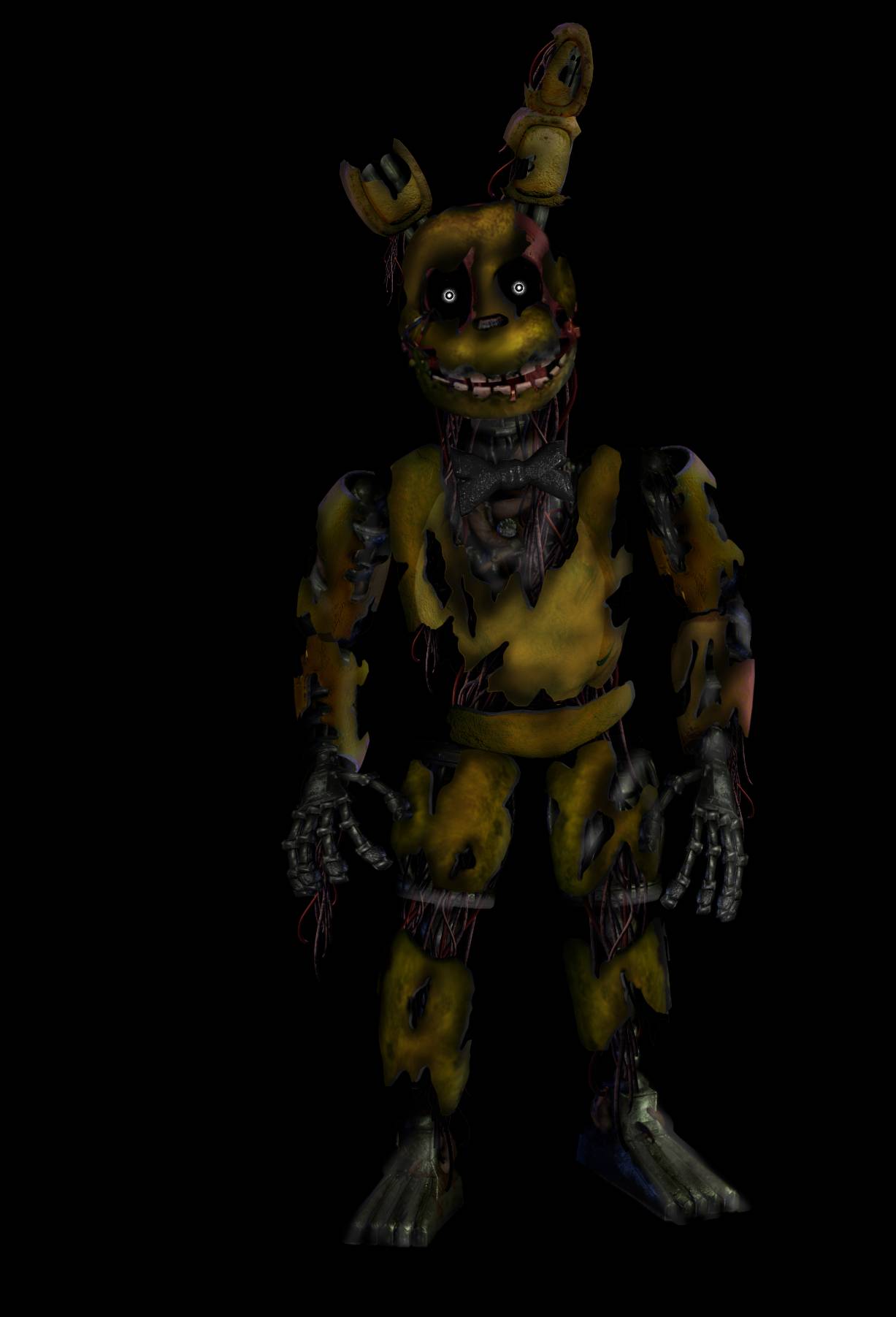 Spring Tap Skin Golden Bonnietrap (Stylised Springtrap) by STARK867 on DeviantArt