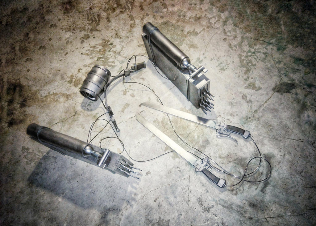 3d Maneuver Gear In Attack On Titan By Solomonlq On Deviantart