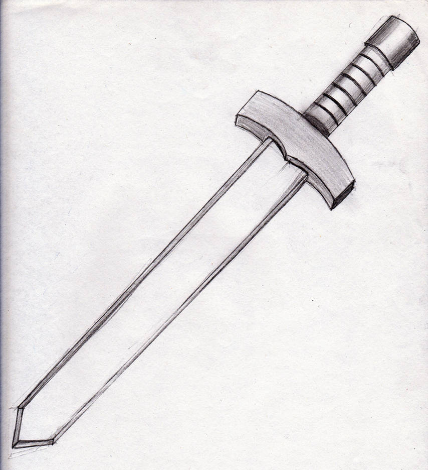 Wooden Sword Drawing by LoneNekoX on DeviantArt