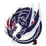 Nargacuga Circular Emblem