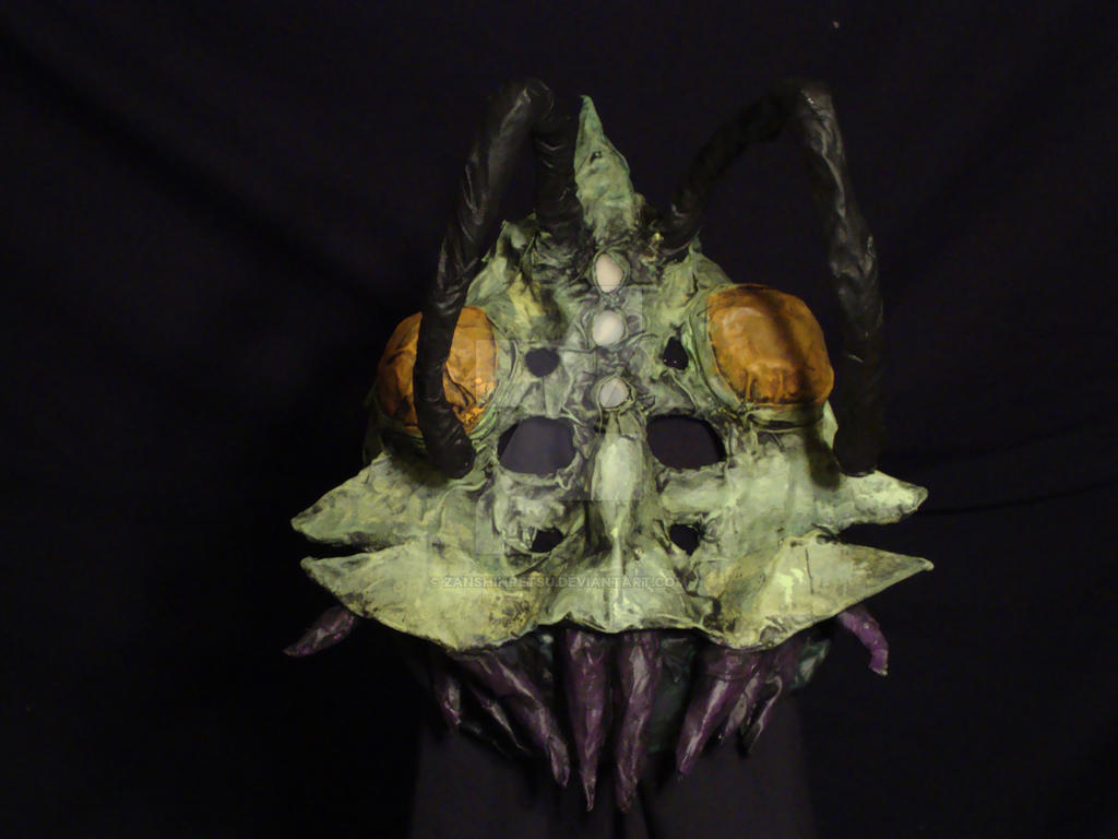 Papier Mache Mask: Caeliphera