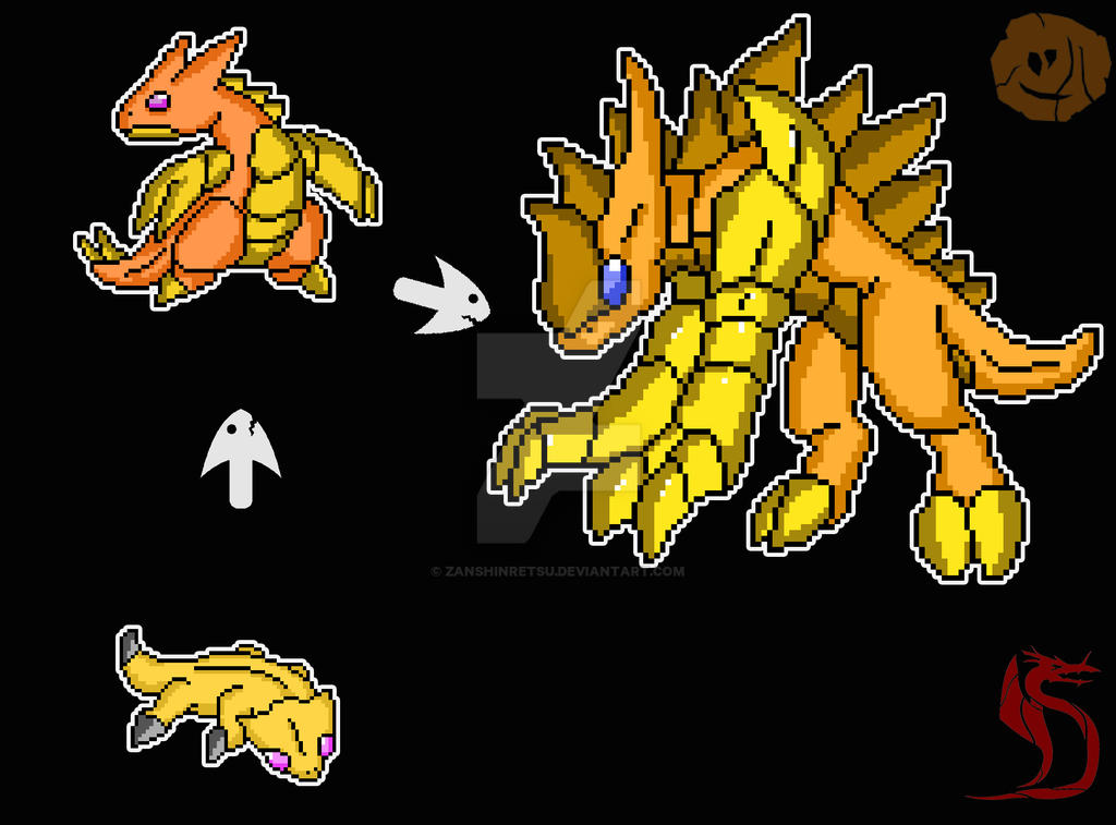 Gildon Roland Gildon Family by Zanshinretsu on DeviantArt