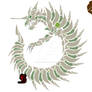 Skeletal Naga Seldra Circular Emblem