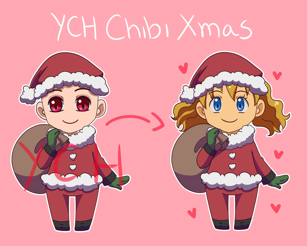 [YCH] Chibi Xmas! by Nathy-Store