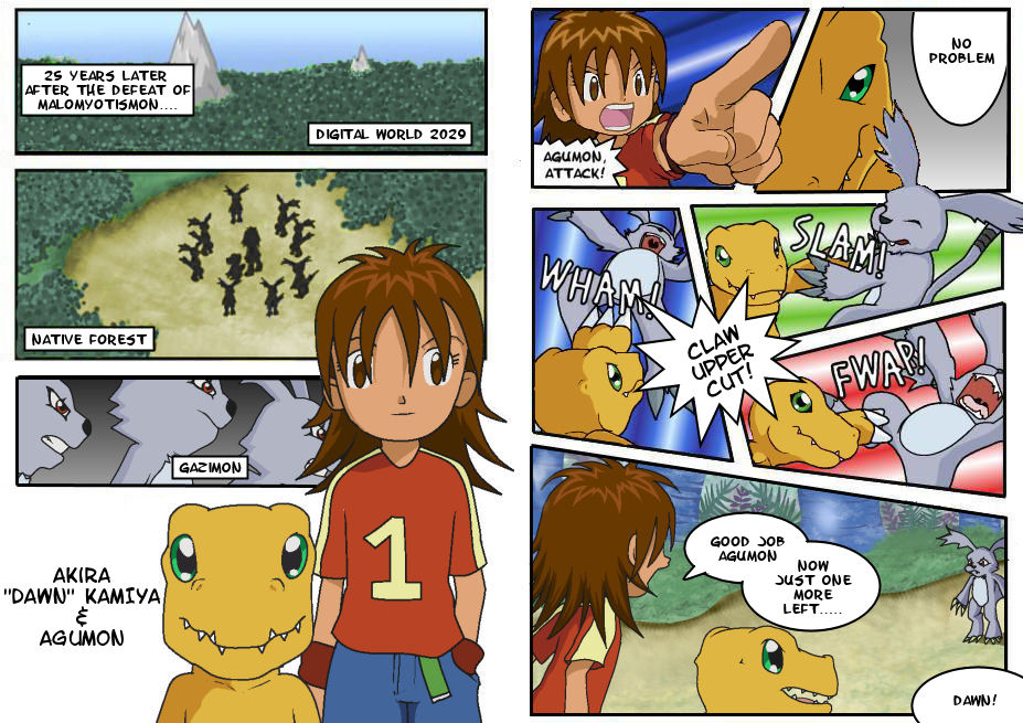 Digimon 2.5 Pages 1 and 2 by CherrygirlUK19 on DeviantArt