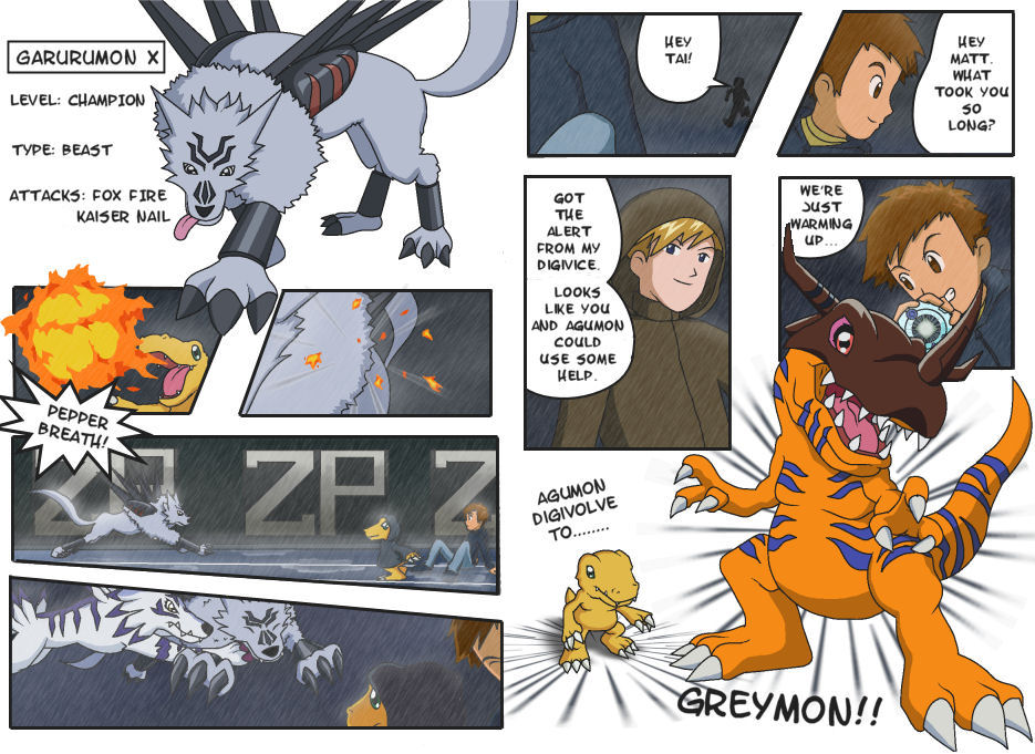 Digimon 2.5: Pages 17 and 18