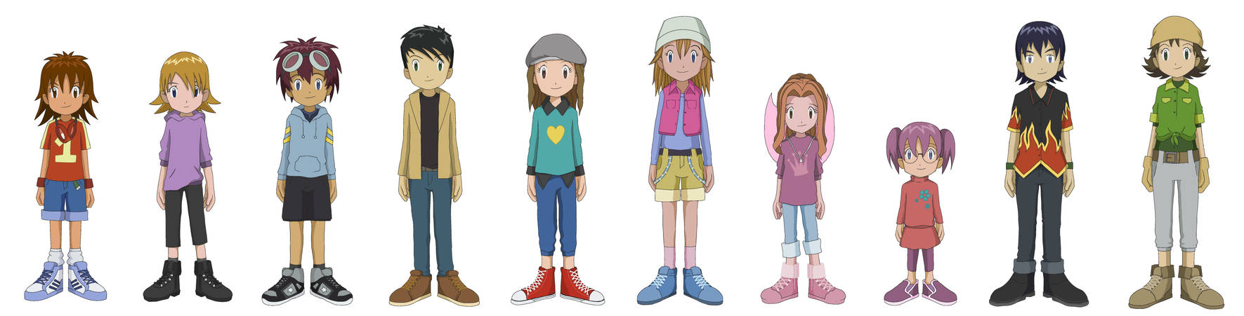 2.5 DigiDestined (Part) Redesign by CherrygirlUK19 on DeviantArt