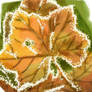 Frosty Leaves