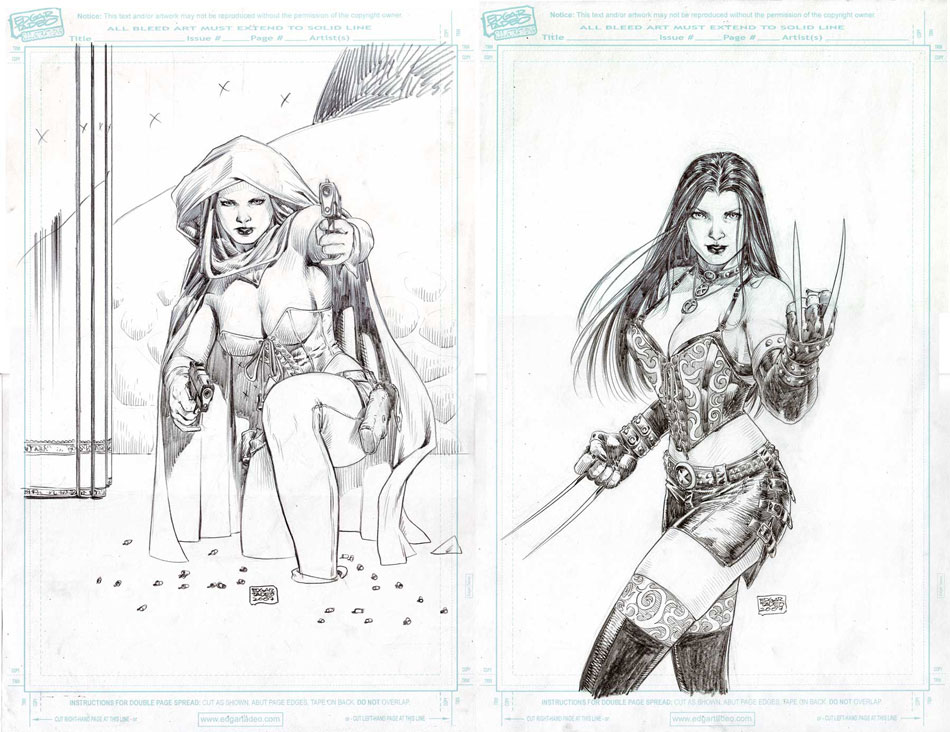 Ghost and X-23 Commissions