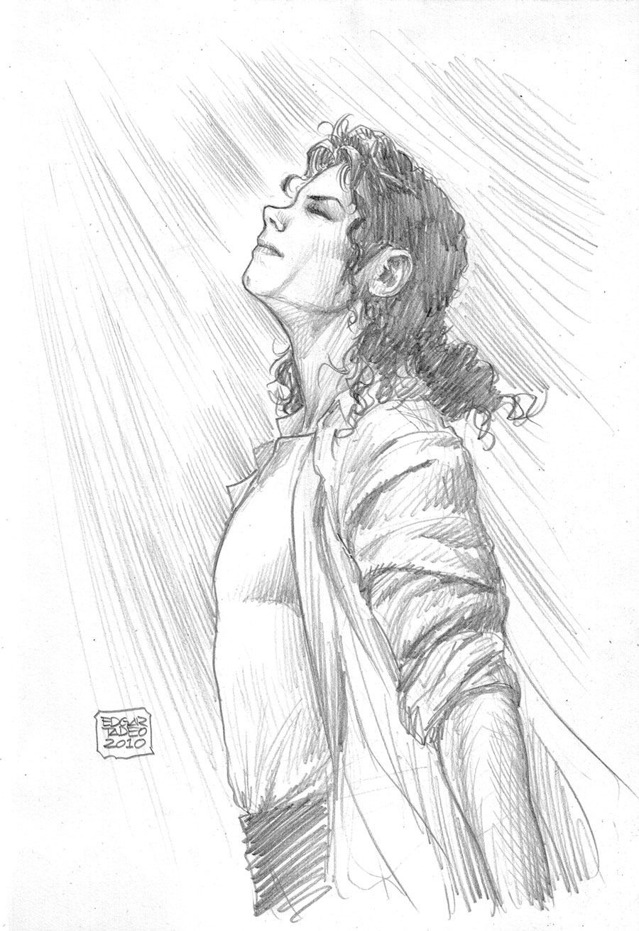 King Of Pop Sketch