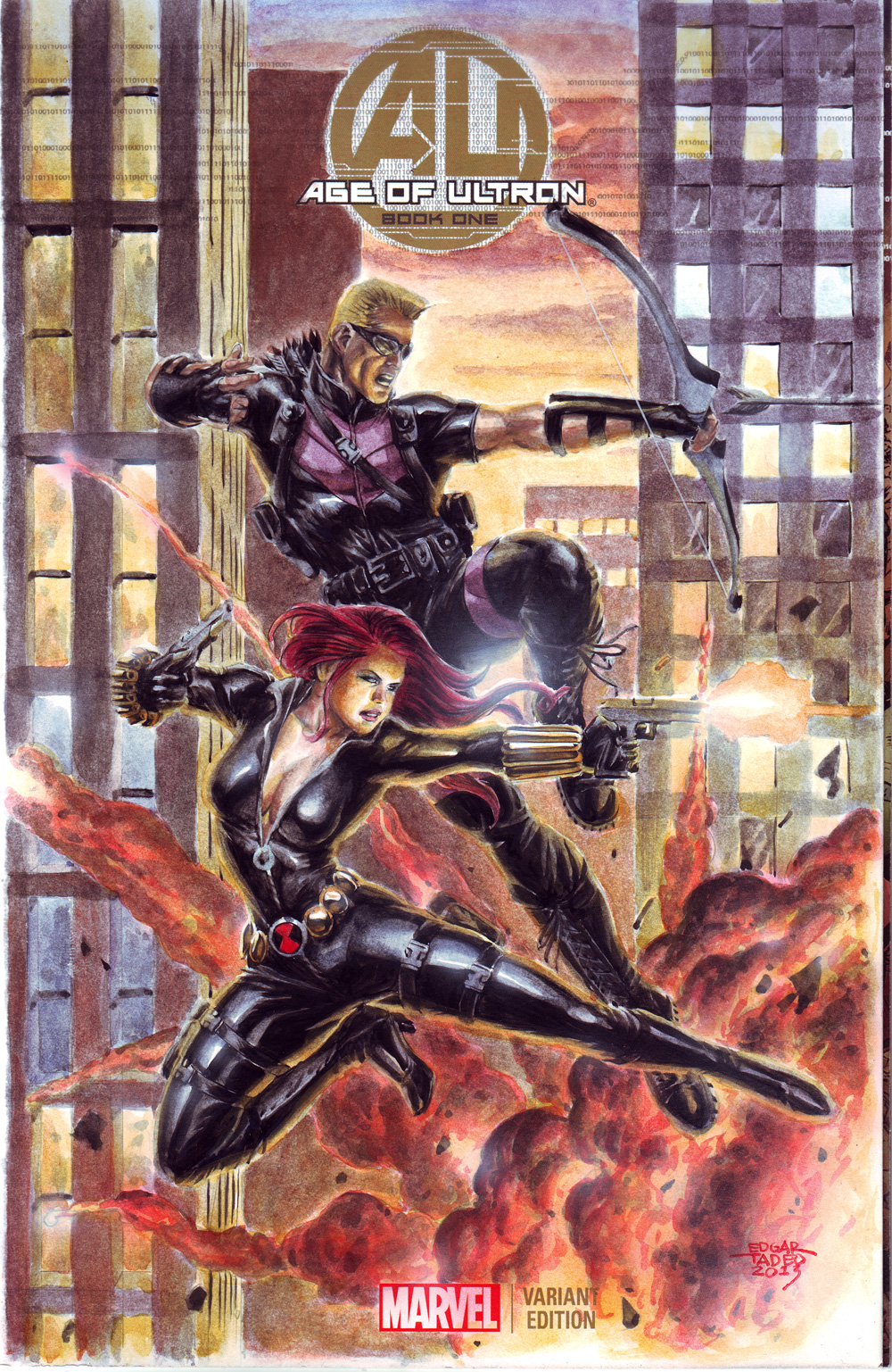 Hawkeye and Black Widow