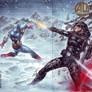 Captain America vs Winter Soldier
