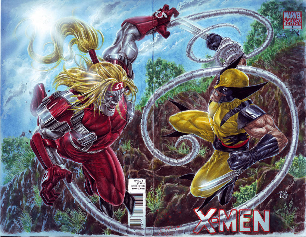 Wolverine vs Omega Red by edtadeo on DeviantArt