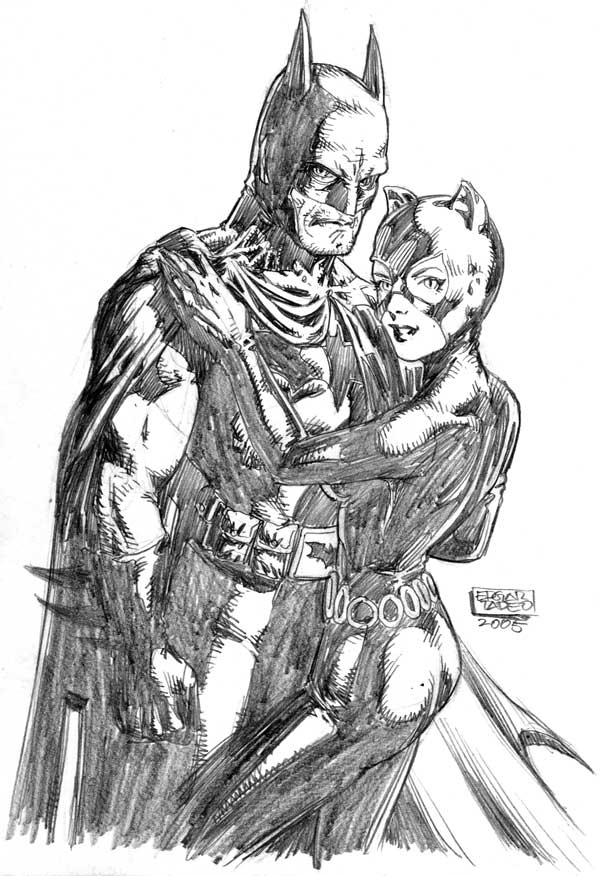 Batman and Catwoman