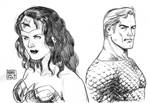 Wonder Woman and Aquaman