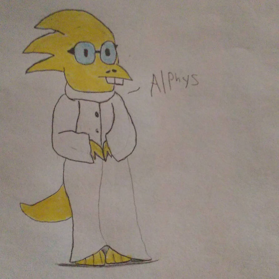 Alphys by ReInkCody on DeviantArt