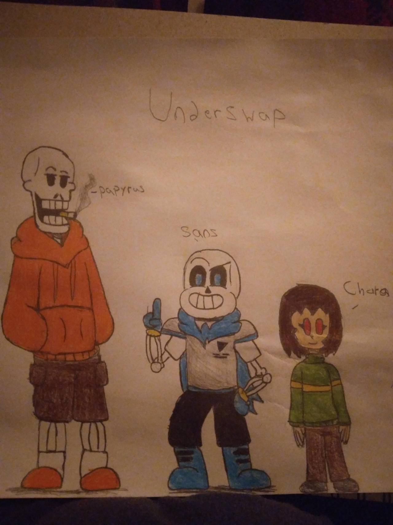 Undertale Raceswap Underswap by ReInkCody on DeviantArt