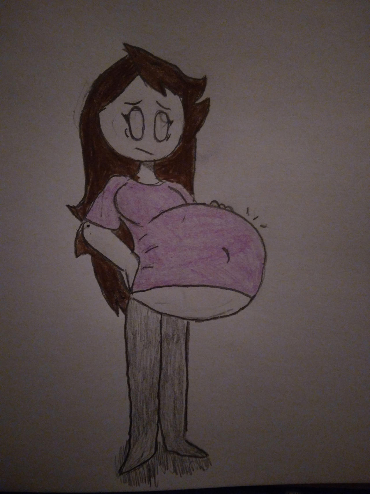 Jaiden pregnant by ReInkCody on DeviantArt