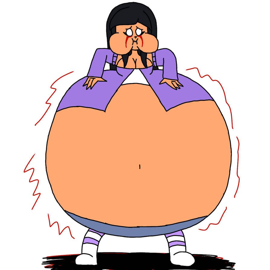 Aphmau.exe body Inflation (alt) by ReInkCody on DeviantArt