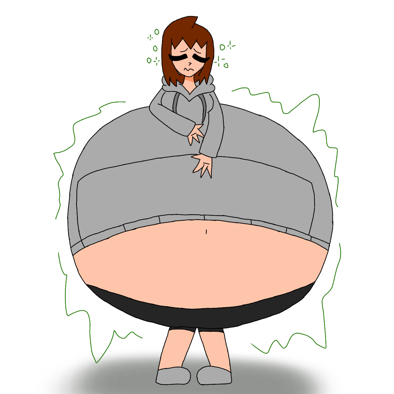 Pg Body Inflation Carly body Inflation by ReInkCody on DeviantArt