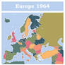 Inspirations - Map of Europe in 1964