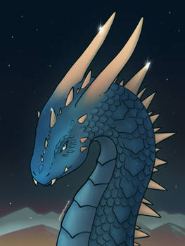 Saphira - Eragon Fanart