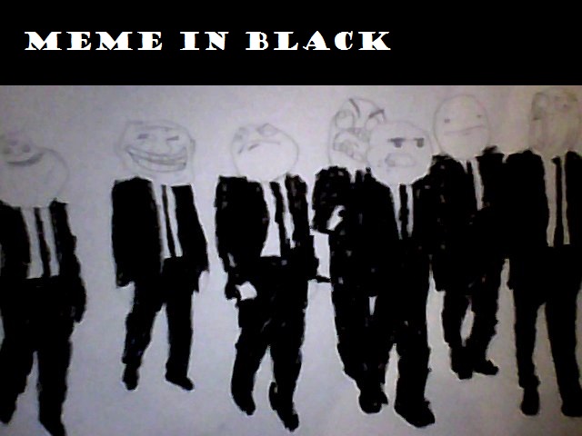 Meme in black by TheInmortalOfThunder on DeviantArt