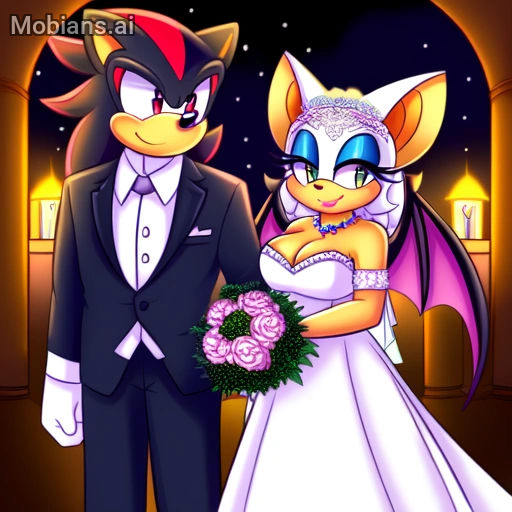 Shadow x Rouge: Wedding by OneeyedHunter96 on DeviantArt