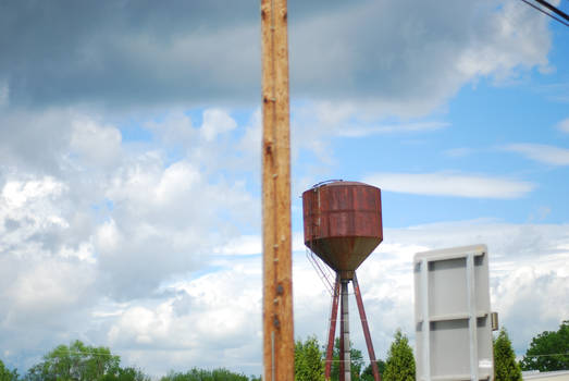 Rusted Water Tower