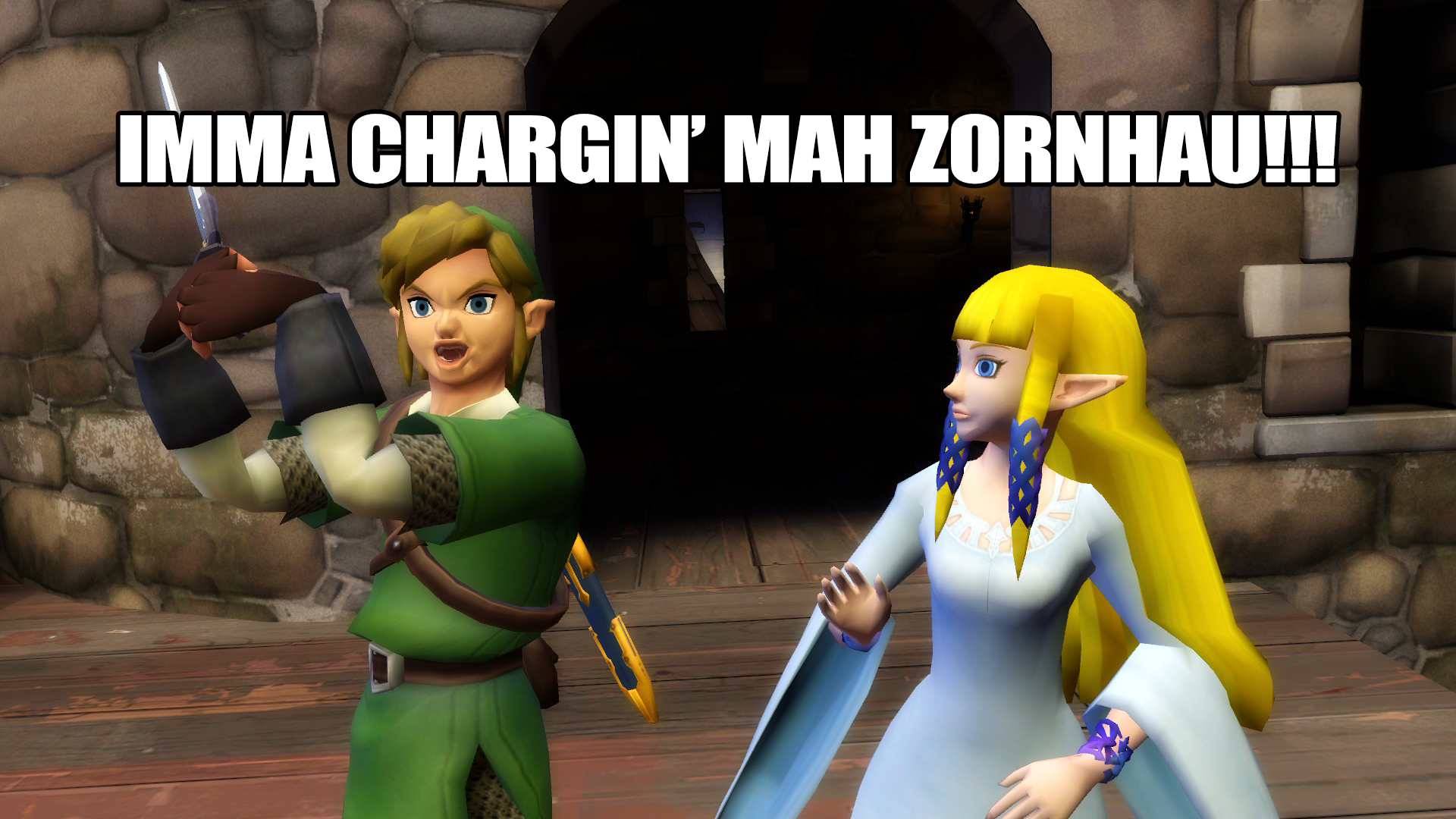 Link Teaches the Noble Art of Defense