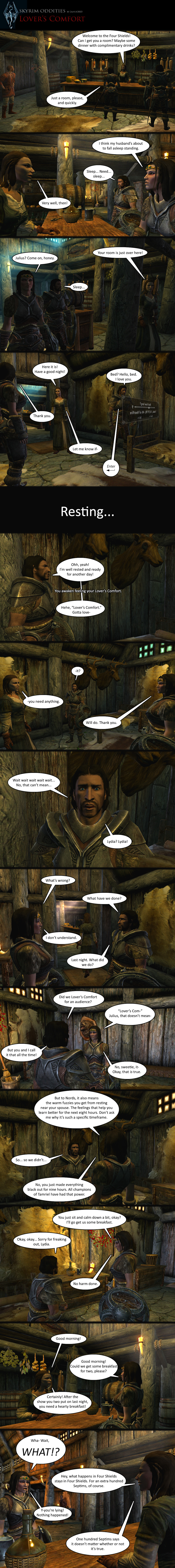 Skyrim Oddities: Lover's Comfort