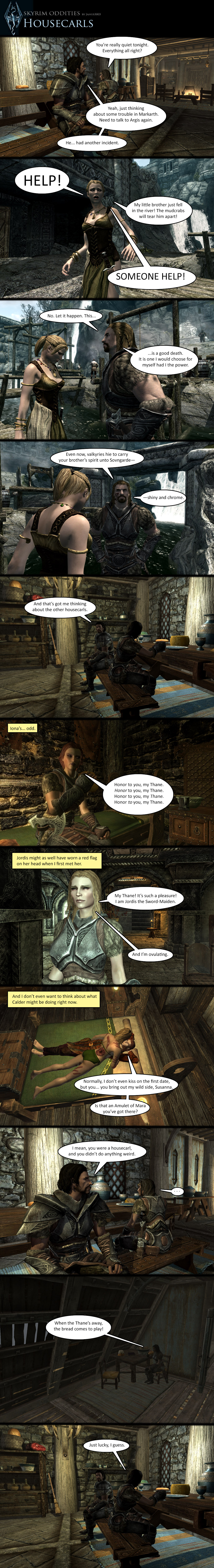 Skyrim Oddities: Housecarls