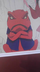 Gamakichi...the first resident of the mural I star
