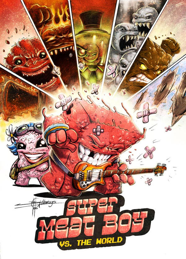 Super Meat Boy Vs Binding Of Isaac Super Meat Boy Vs Binding Of Isaac