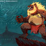 Fiery Gnoll Commission - 2019