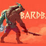 Abott, the BardBarian - Gnollvember - 2020