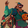 Bard buds - DnD party art - 2021
