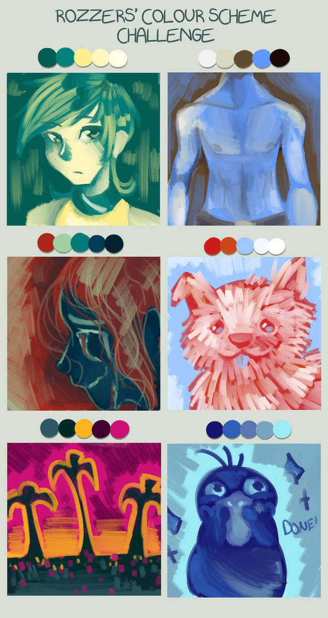 Colour Scheme Challenge by Dotswap on DeviantArt