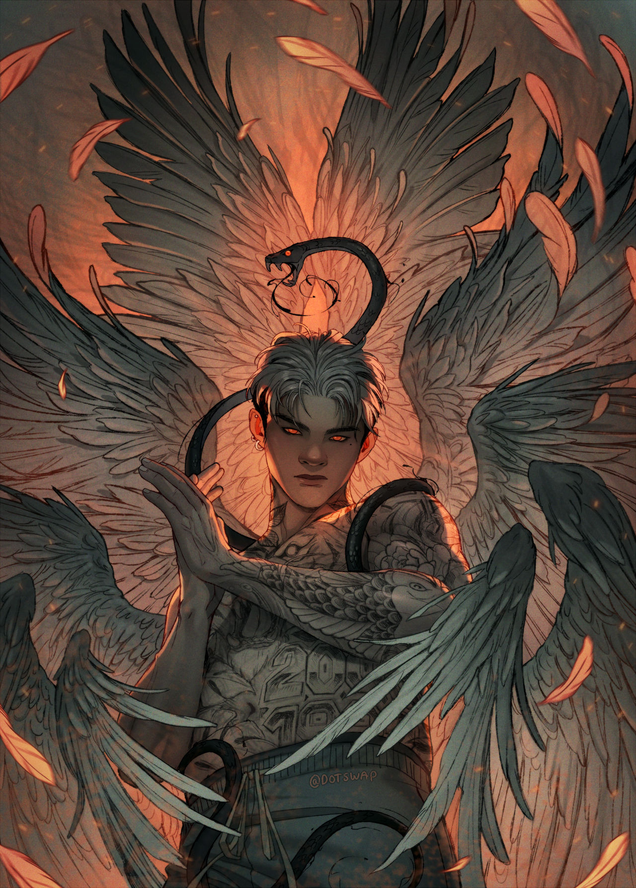 Opraphim seraphim by Dotswap on DeviantArt