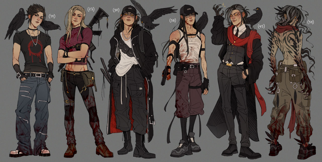 Boris Deviantart boris outfit timeline by Dotswap on DeviantArt