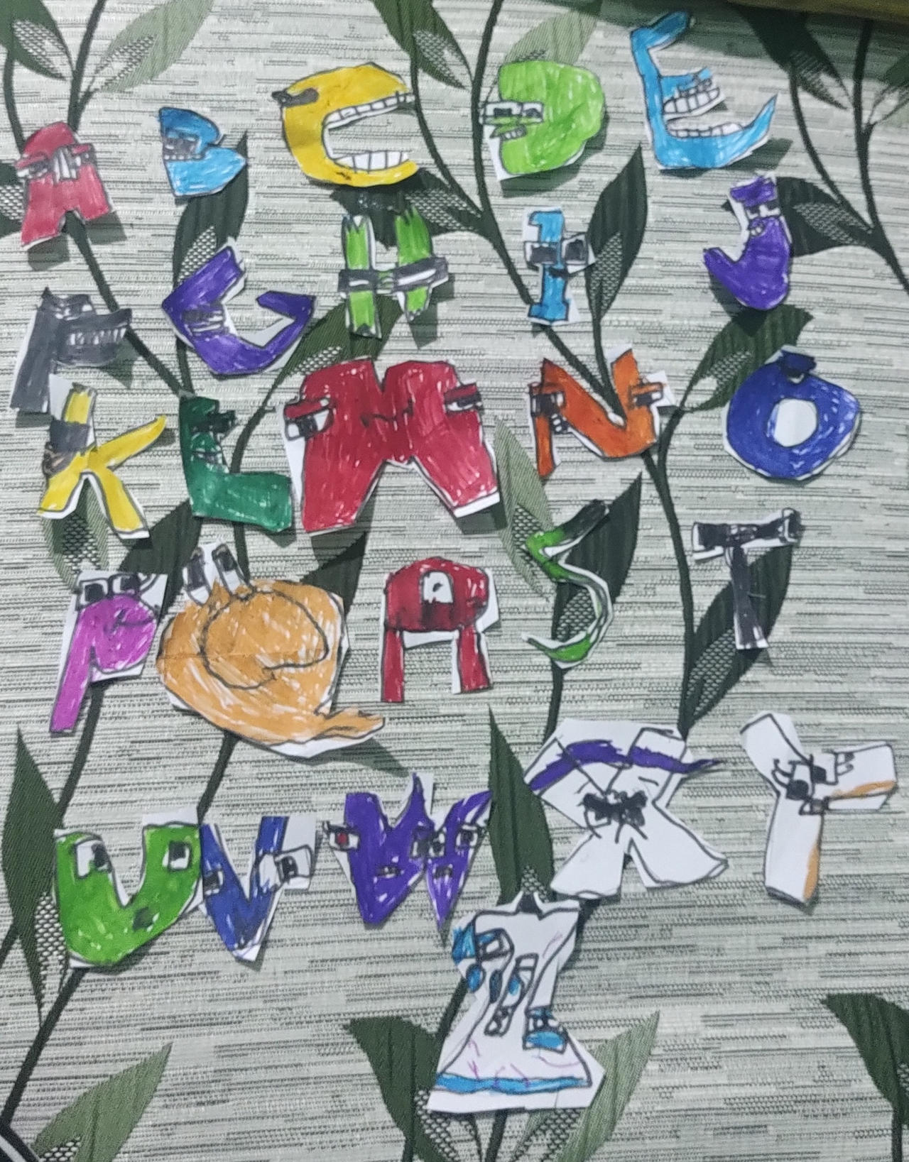 Paper Alphabet Lore (REMAKE) by Note4arts on DeviantArt
