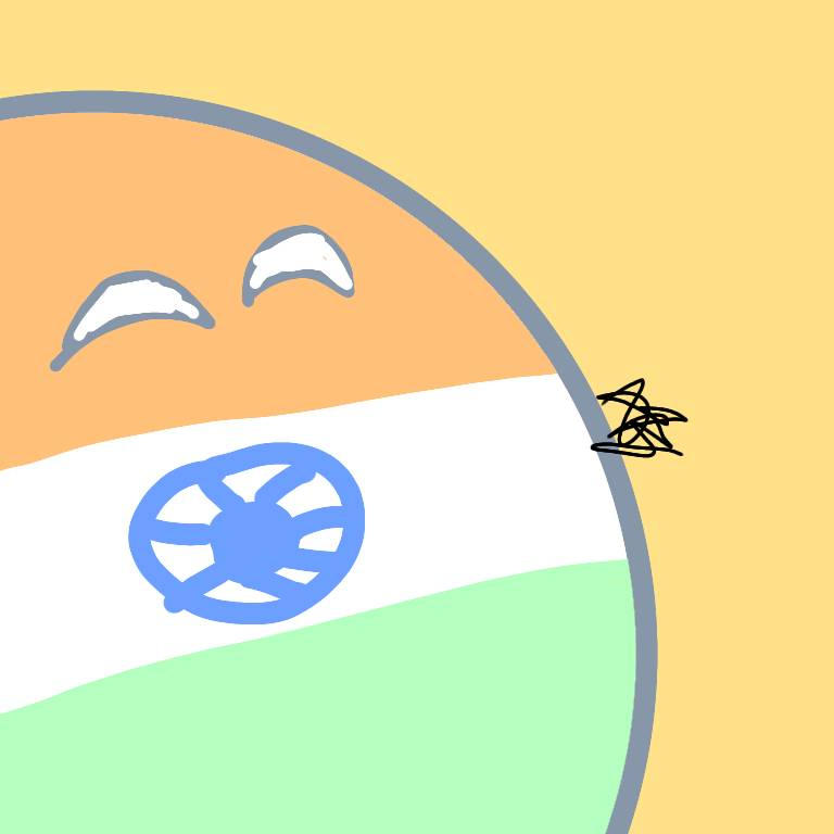 Indiaball A Indiaball art i guess by Note4arts on DeviantArt