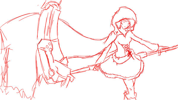Ruby Hunter Scetch Ruby Sketch by Ritz-Bits on DeviantArt